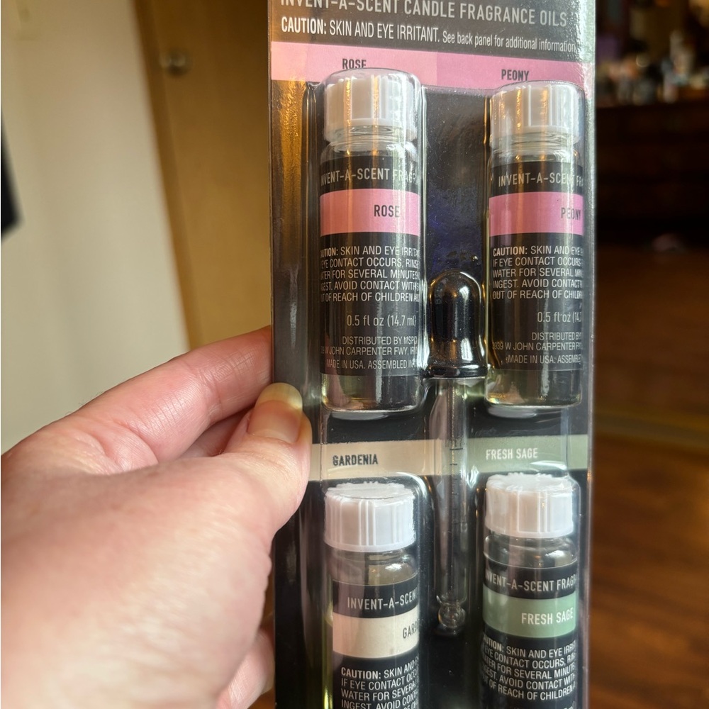 Invent-A-Scent Candle Fragrance Oils Set